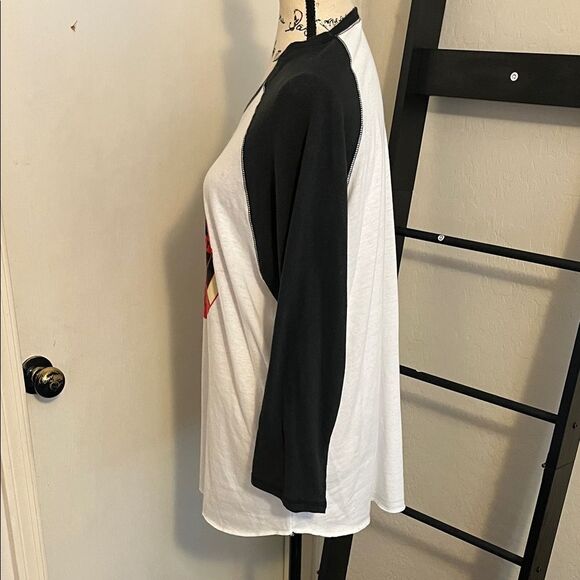 Prophets of Rage Power To The People White Graphic Raglan T-Shirt Music - Picture 3 of 8